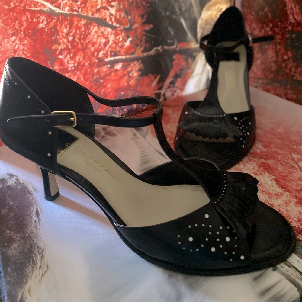 Liz Claiborne fringed kitten heels - Picture 2 of 8